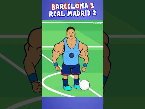 Raphinha destroys Real Madrid🔥 #elclasico #fcbarcelona #football #barca