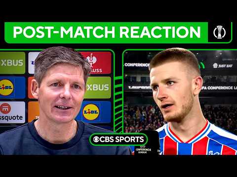"Atmosphere was UNBELIEVABLE" Wharton on Crystal Palace reaching first European final