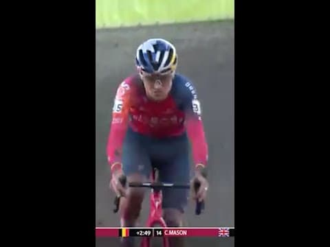 Two years ago, Tom Pidcock fought mechanicals and punctures to win in Namur 😍🎥