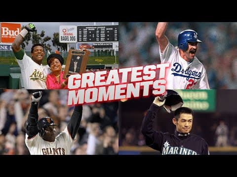 4 HOURS of the greatest MLB moments of all-time! (Best moments since 1970)