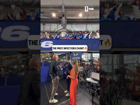 Melissa Ortiz, Brad Guzan and Sacha Kljestan were LOVING the energy at Japan-Netherlands