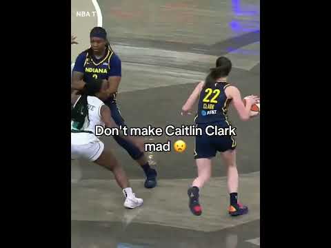 Caitlin Clark locked in after that 🔥