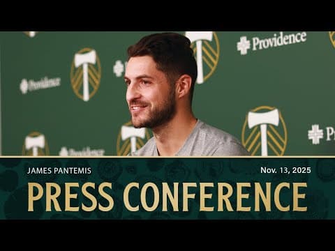 James Pantemis | End of 2025 Season Press Conference