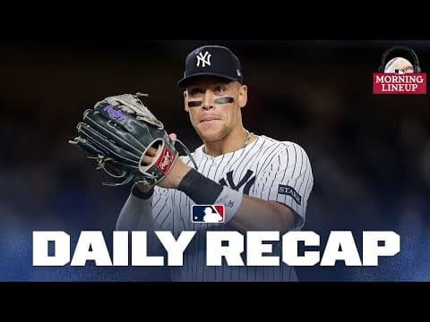 Yankees, Tigers, Cubs advance to the Divison Series | Morning Lineup (MLB Daily Recap)