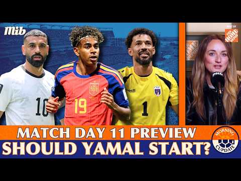 Lamine Yamal and Spain Seek Their First Win, Vozinha and Cape Verde Are Back, Mo Salah, and More