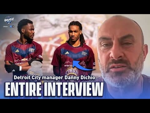 Danny Dichio On Detroit City's Strong Start, Growth Of Soccer In North America & More! | CBS Sports