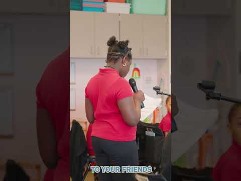 Quinn Sullivan takes questions from students at Chester Charter