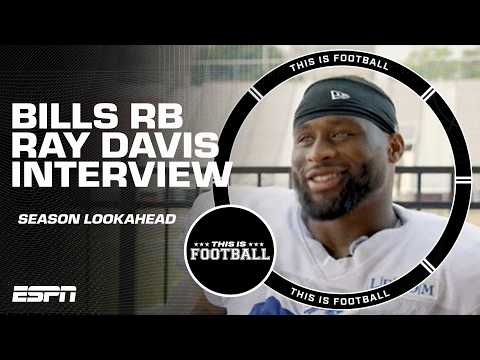 Bills RB Ray Davis' thoughts on playing with Josh Allen and the season ahead | This Is Football