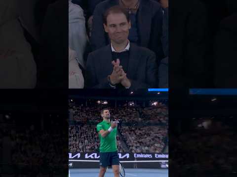 Nadal's nod of approval! 🤩