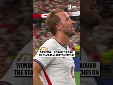 English fans are belting out 'Wonderwall' after a dominant display at Dallas Stadium