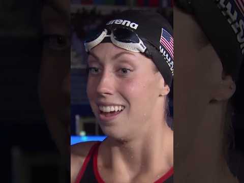 Gretchen Walsh made HISTORY in 50m fly 🏊