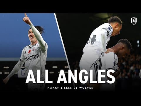 ALL ANGLES | Sess & Harry Strike In Wolves Victory