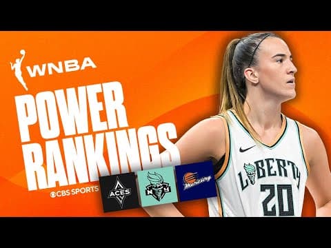 Latest WNBA Power Rankings: Aces fueling late season turnaround, Liberty fall down to No. 4 & MORE