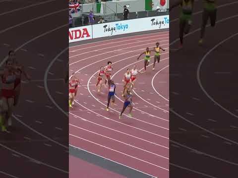Who’s stopping 🇺🇸 in the 4x100m final ⁉️#WorldAthleticsChamps #sports #shacarririchardson