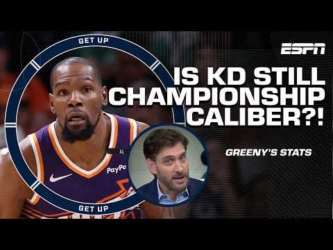 MAKING THE CASE FOR KEVIN DURANT 🔥 Greeny LAYS OUT THE STATS on KD's championship status 😤 | Get Up