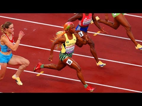 Shelly-Ann Fraser-Pryce survives final 100m heat to punch semifinal ticket at Worlds | NBC Sports