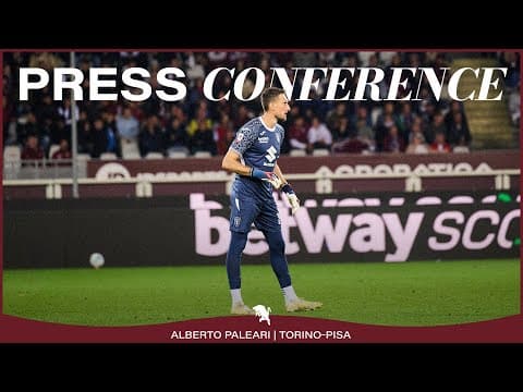 TORINO-PISA | PRESS CONFERENCE ALBERTO PALEARI 🎙️