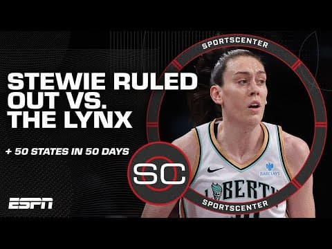 Breanna Stewart ruled out of 2nd straight game + Top 5 Minnesota sports moments | SportsCenter
