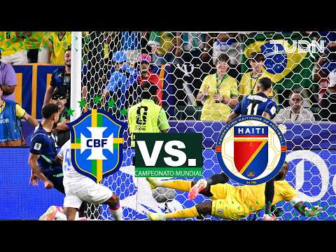 LO MEJOR: Brasil vs Haití Primer Tiempo | TUDN