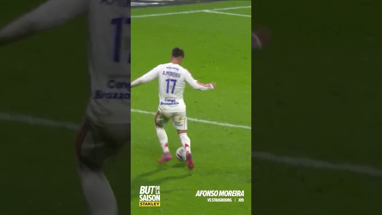 ❤️💙 Votre But de la Saison STANLEY 2025-2026 est signé Alfonso Moreira #ol #football #ligue1 #shorts
