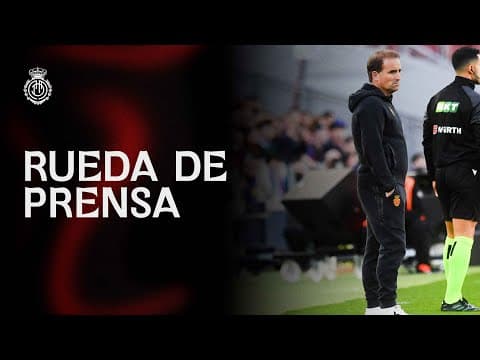 Rueda de prensa pospartido J23 de Jagoba Arrasate | RCD Mallorca