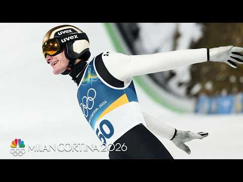 Slovenia's Domen Prevc wins first individual gold in ski jumping | Winter Olympics 2026 | NBC Sports
