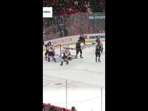 Jesper Bratt with a Short Goal vs. Washington Capitals