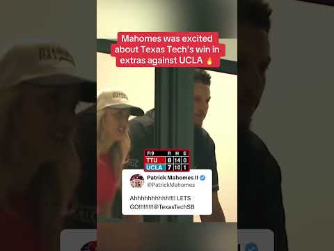 Always showing love to his alma mater 😤 (via PatrickMahomes/X)