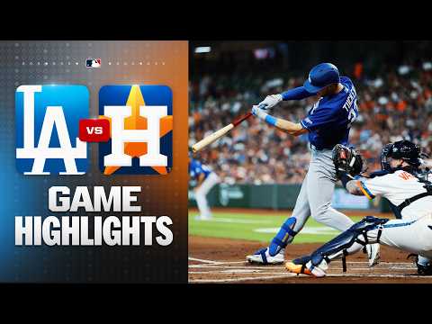 Dodgers vs. Astros Game Highlights (5/4/26) | MLB Highlights