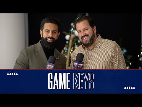 GAME KEYS | Pre-Game vs CGY 12.23.25