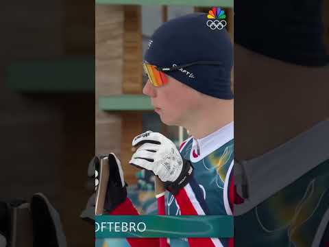 Jens Lurås Oftebro wins his second Nordic combined gold of the Games! 🥇❄️