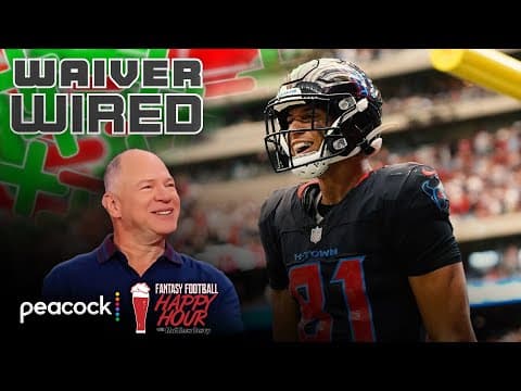 Texans WR Jayden Higgins has 'legit red zone ability' | Fantasy Football Happy Hour | NFL on NBC