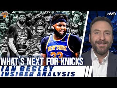 Ian Begley on Mitchell Robinson “pushing to play” for Knicks in Game 1 of NBA Finals | SportsNite