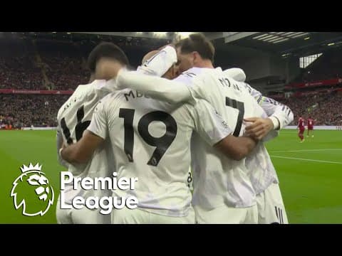 Bryan Mbeumo SILENCES Anfield to give Man United lead over Liverpool | Premier League | NBC Sports