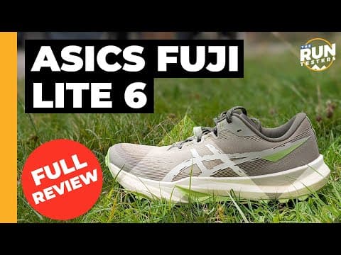 Asics Fuji Lite 6 Review | A versatile trail shoe for a fantastic price