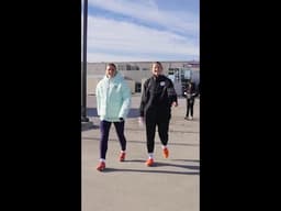 Racing's first day back at training!