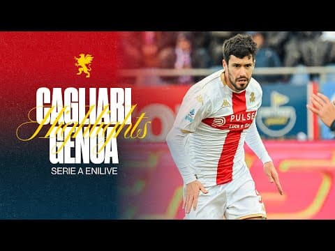 HL | CAGLIARI 3-3 GENOA | SERIE A ENILIVE 25/26