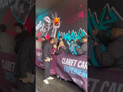 We surprised Bailey with the chance to meet his favourite player before kick-off 💜 #BurnleyFC