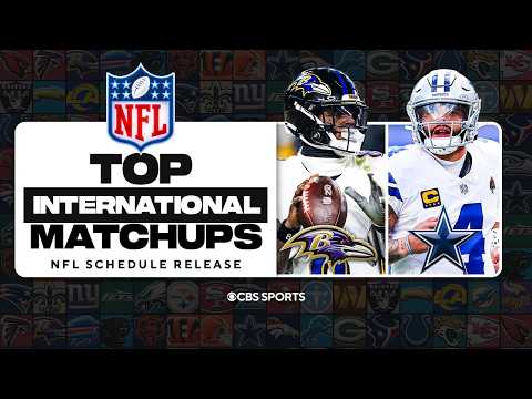 The Top International Games to Watch in the 2026 NFL Season: Ravens vs Cowboys, Rams vs 49ers