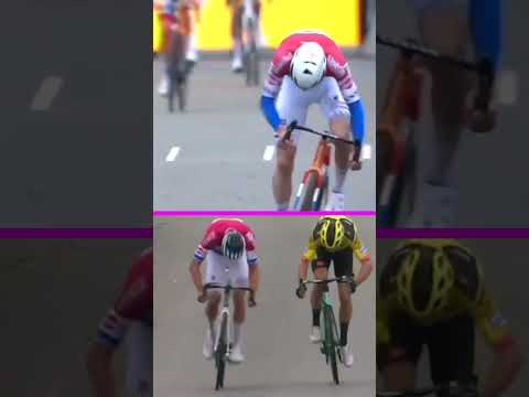 Spot-the-difference for Wout van Aert after that finish in Zolder 😫