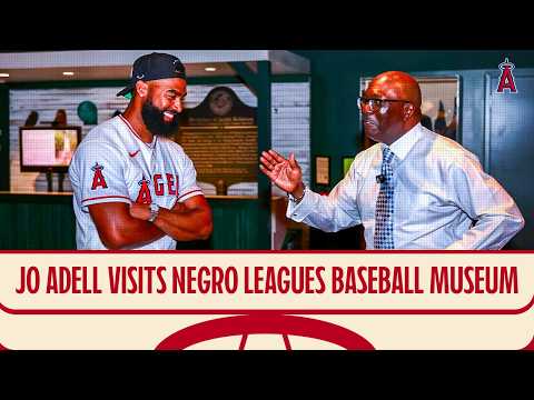 Jo Adell Visits Negro League Baseball Museum