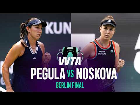 Jessica Pegula vs. Linda Noskova | 2026 Berlin Final | WTA Match Highlights
