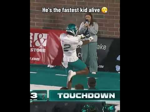 Coastal Carolina's Malcolm Gillie is fast 🏃‍♂️💨