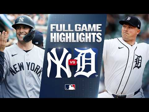 YANKEES vs. TIGERS Full Game Highlights (6/24/26) | MLB Highlights
