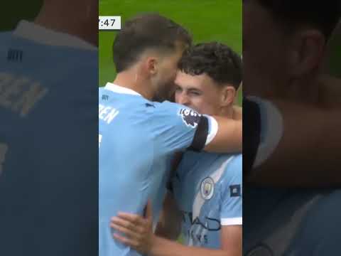 Manchester City strike first in the Derby🔥