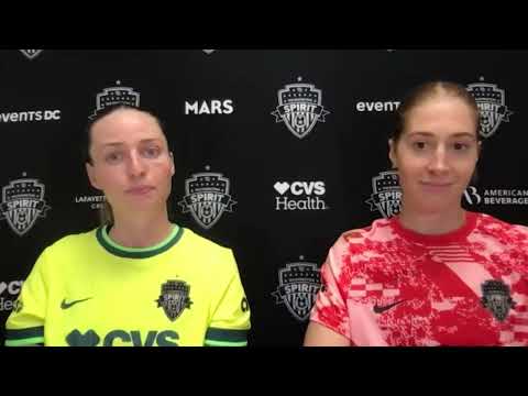 Gabby Carle & Sandy MacIver Post-Match Press Conference | Matchday 9 at Seattle Reign FC | 05.10.26