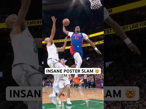 Javonte Green gets up in transition!