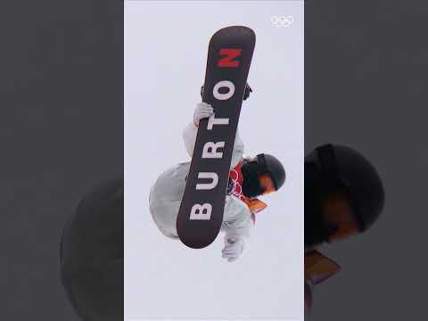 Shaun White owned the Olympic halfpipe, again and again. 🏂🌟#Olympics #MilanoCortina2026
