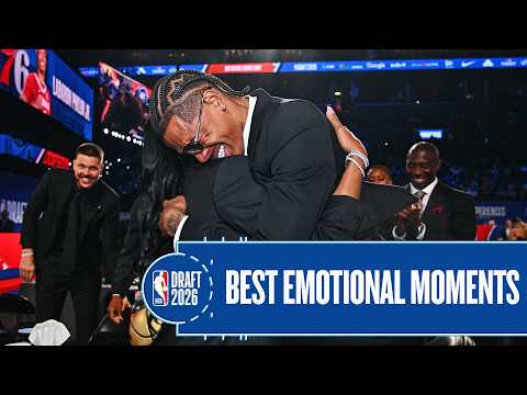 Best Emotional Moments of the 2026 NBA Draft