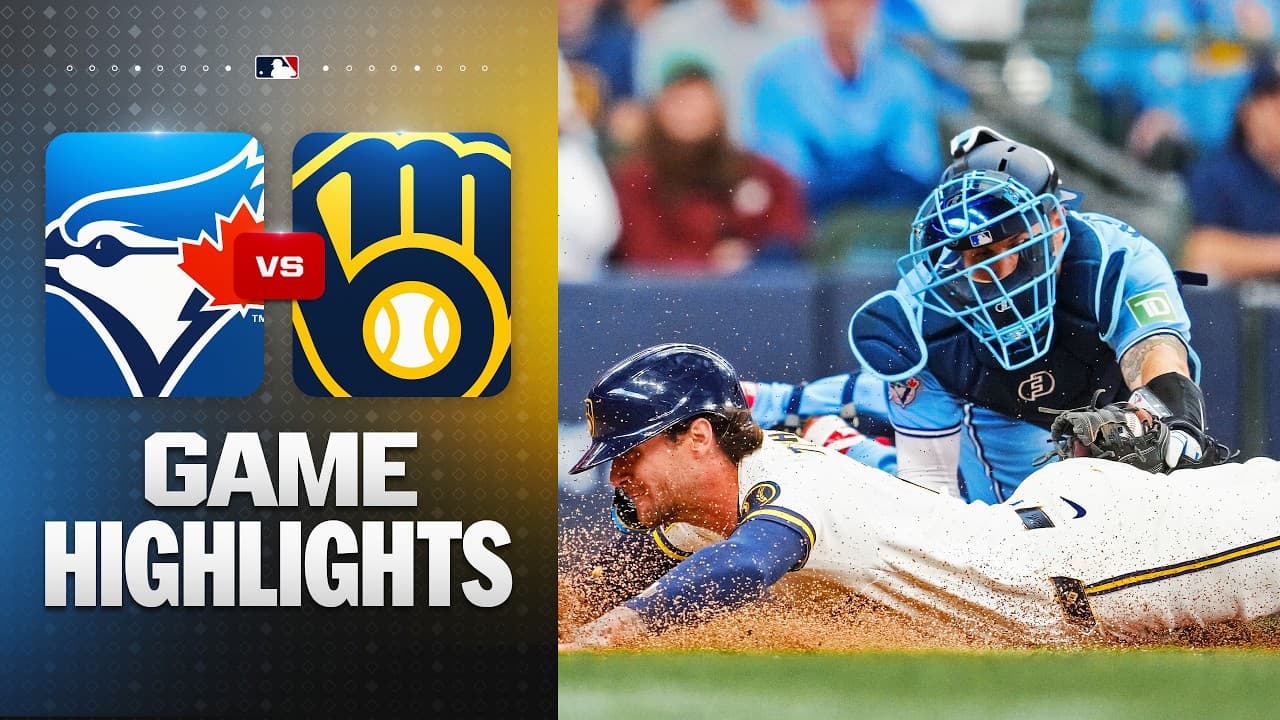Blue Jays vs. Brewers Game Highlights (4/16/26) | MLB Highlights